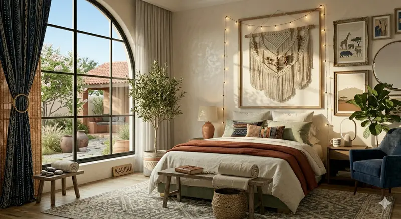Small bedroom decor ideas with floating shelves large mirror under bed storage and light walls