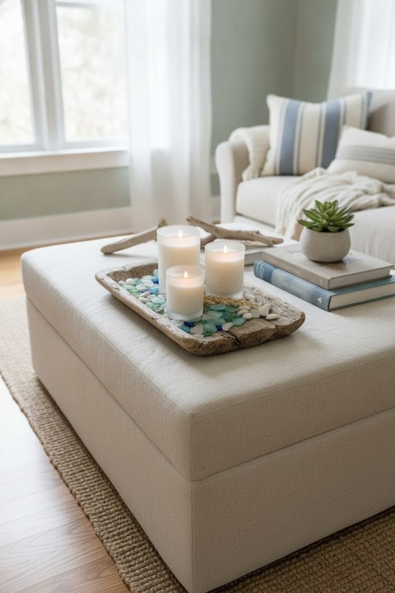 Coastal Sea Salt & Driftwood Candle Set view 3