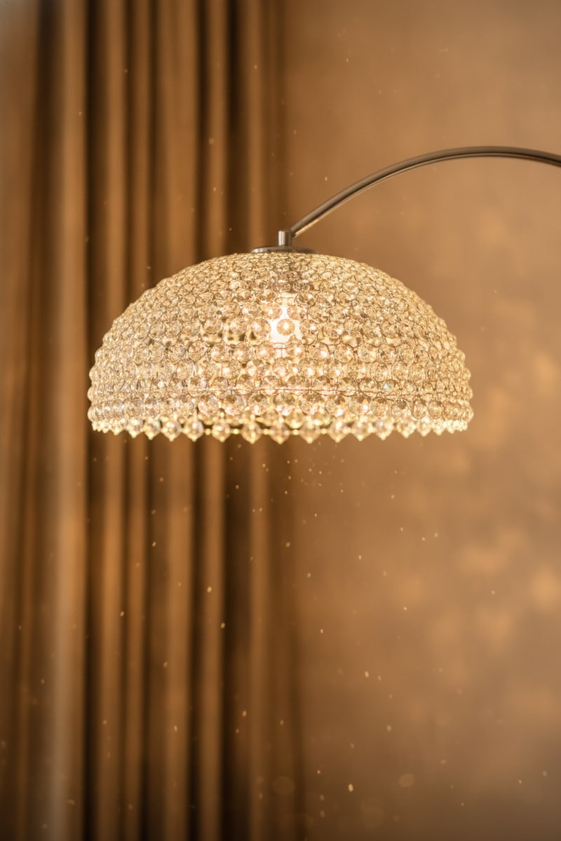 Crystal Arc Floor Lamp view 2