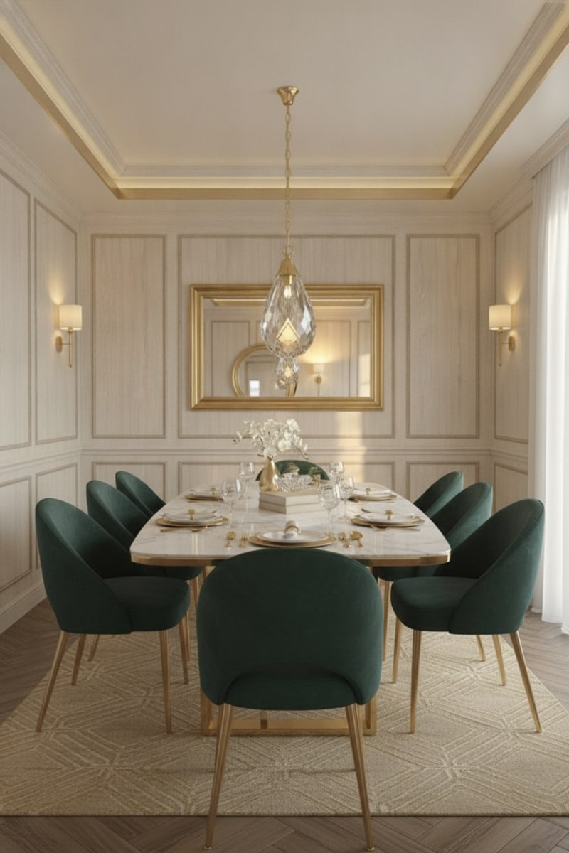 Crystal Drop Single Pendant Light view 3