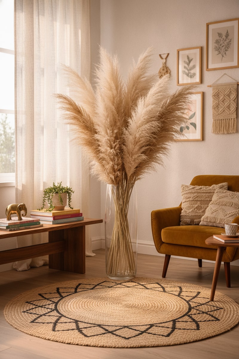 Dried Pampas Grass Luxury Arrangement view 3