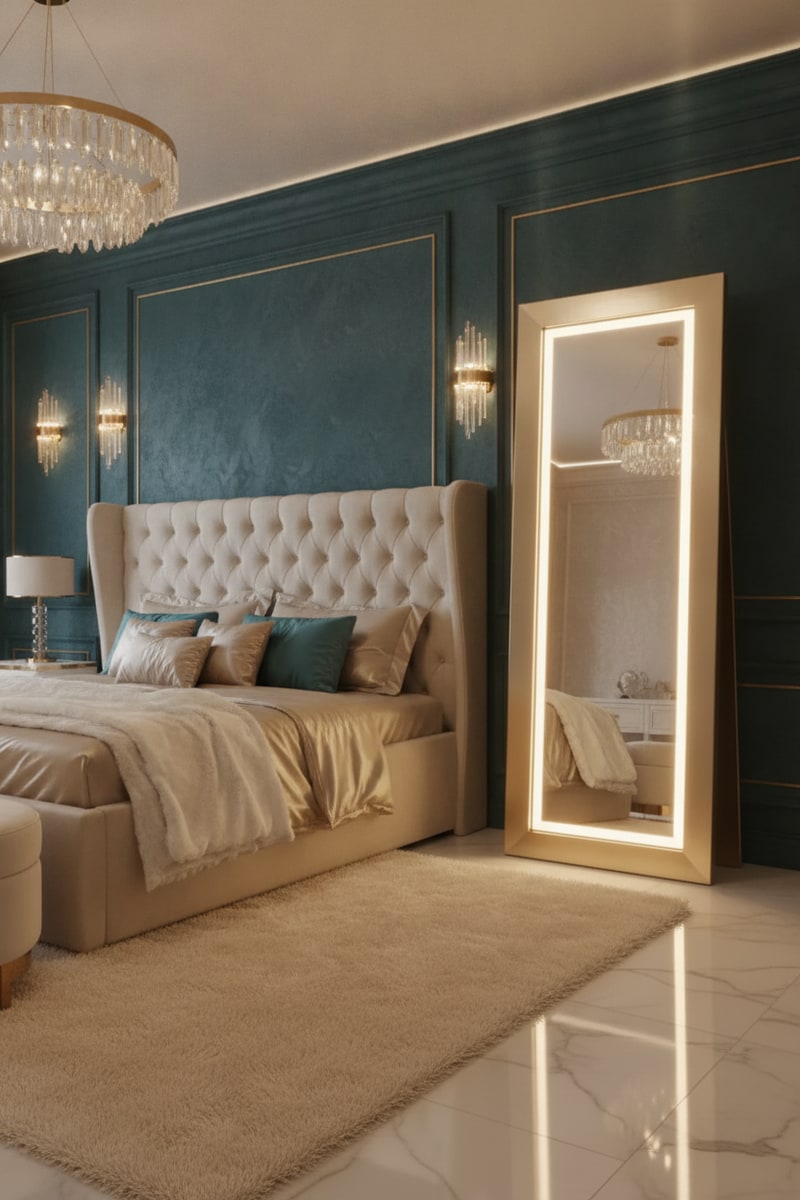 Full-Length LED Lighted Mirror view 3