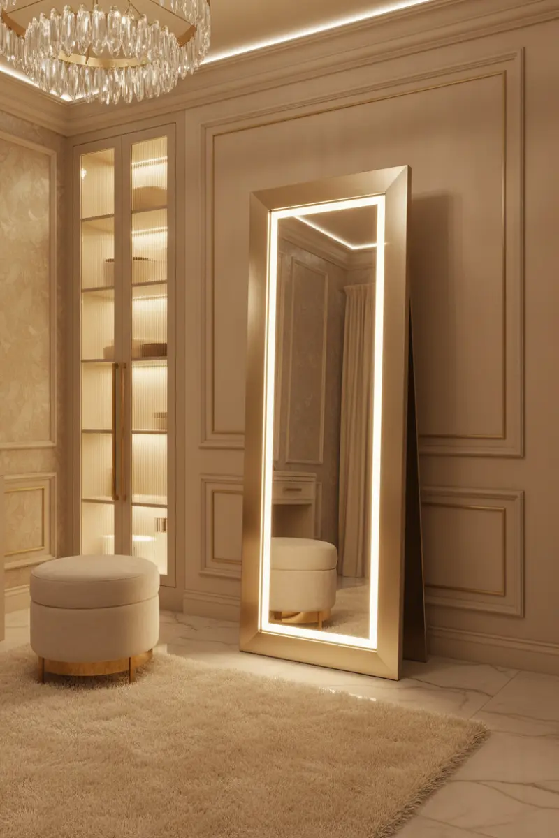 Full-Length LED Lighted Mirror