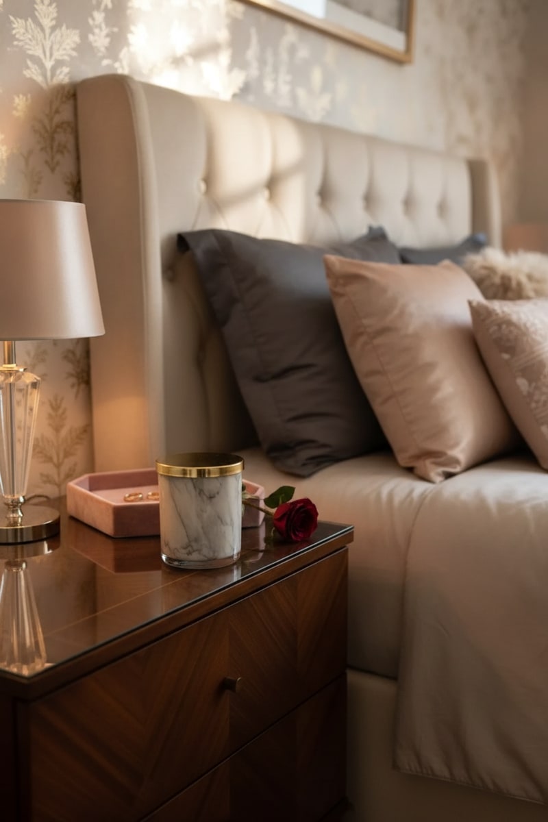 Gold Marble Luxury Soy Candle view 3