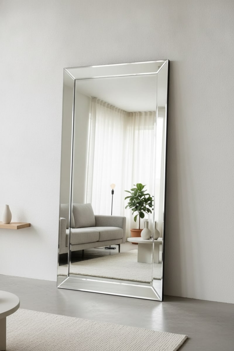 Oversized Leaning Floor Mirror view 3