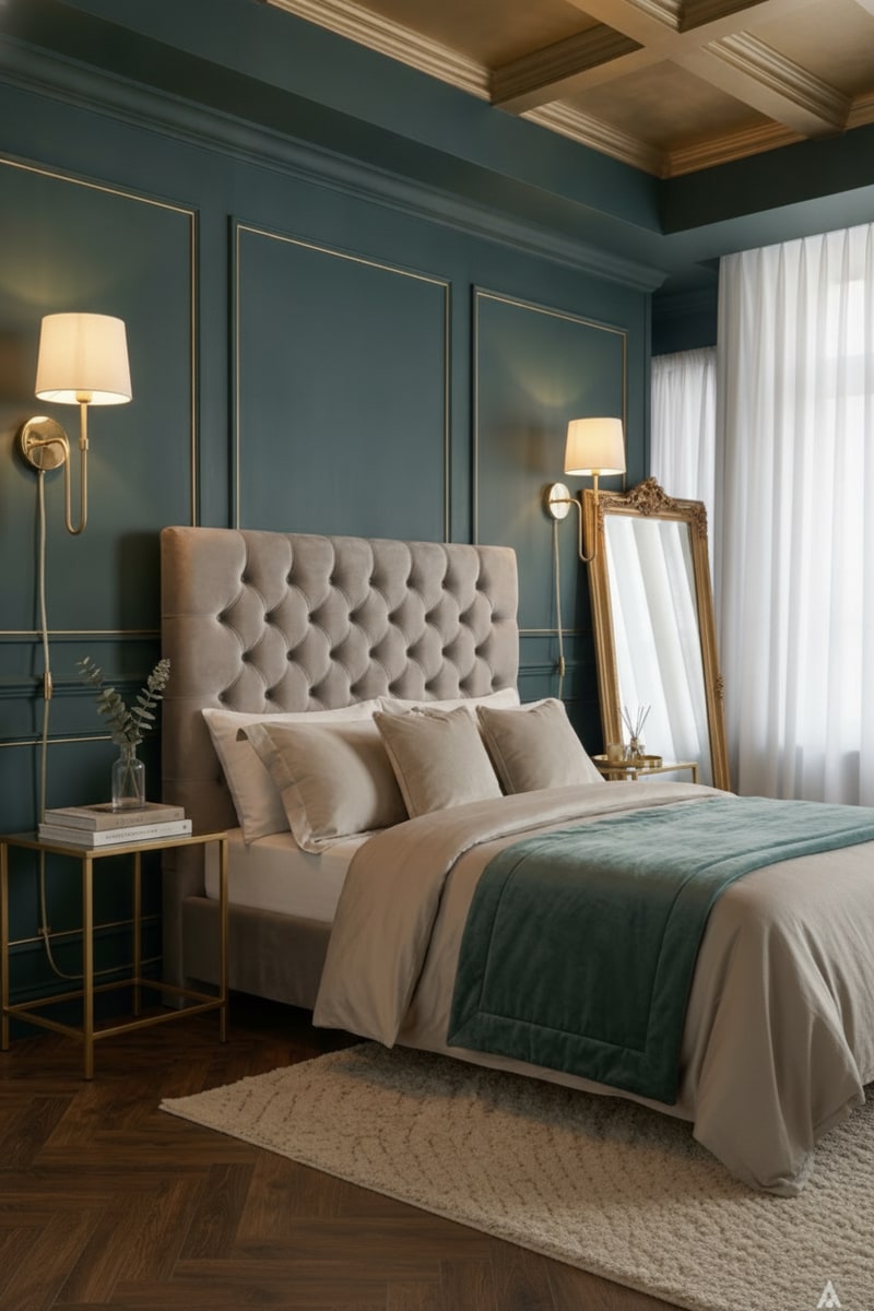 Plug-In Gold Wall Sconce view 3
