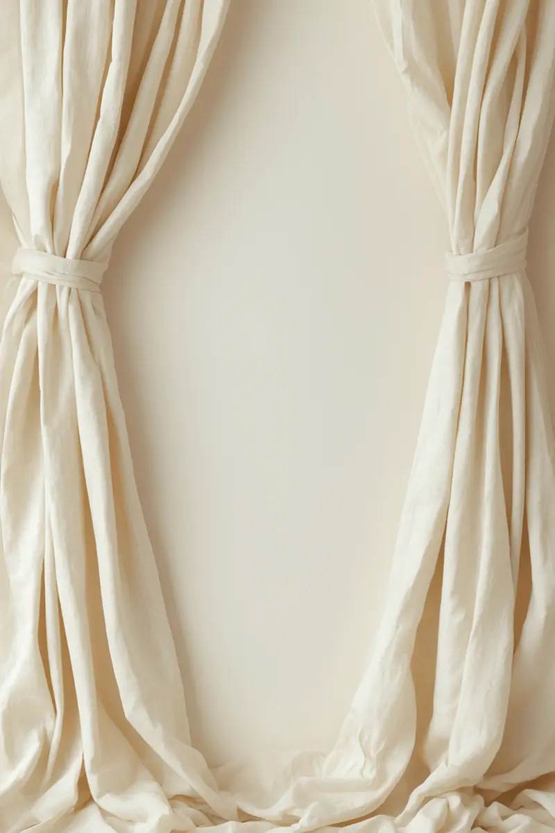 Luxury premium linen blackout curtains with a tailored custom look