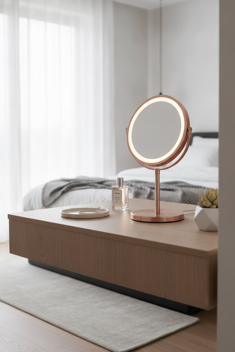Tabletop LED Makeup Mirror view 3