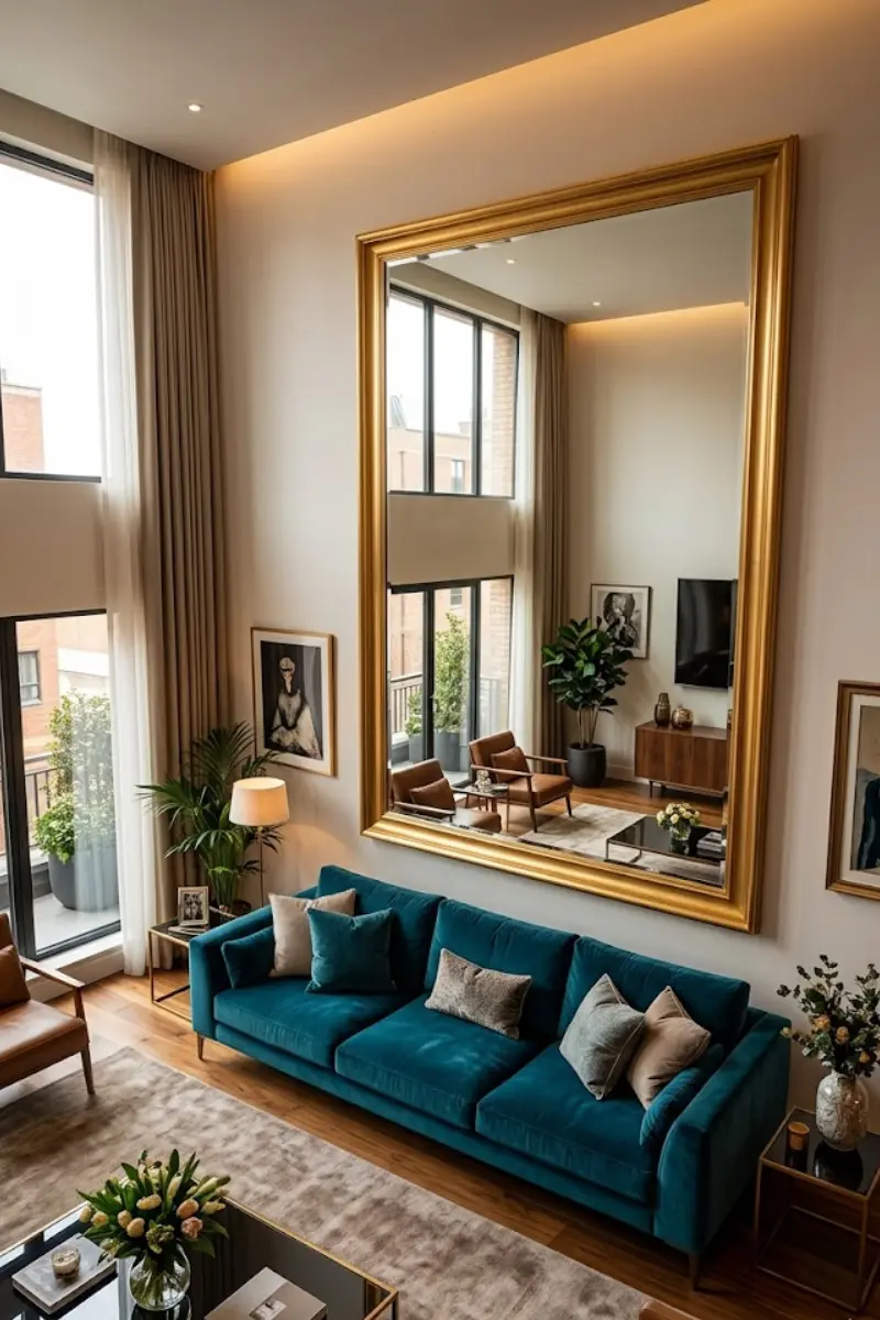 XL Statement Living Room Mirror
