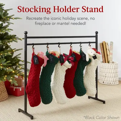 Freestanding Christmas Stocking Stand view 2