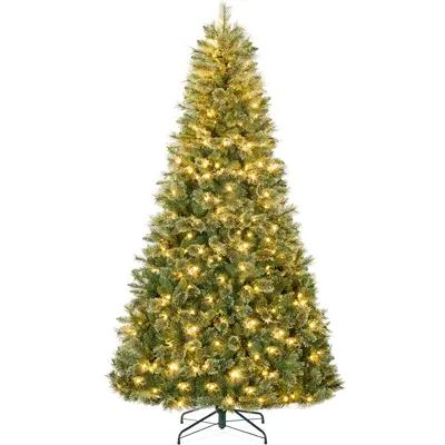 Pre-Lit Premium Cashmere Christmas Tree view 2