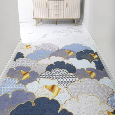 2' x 3' Morden Luxury Novelty Non-slip Front Door Mat PVC Entryway Rug