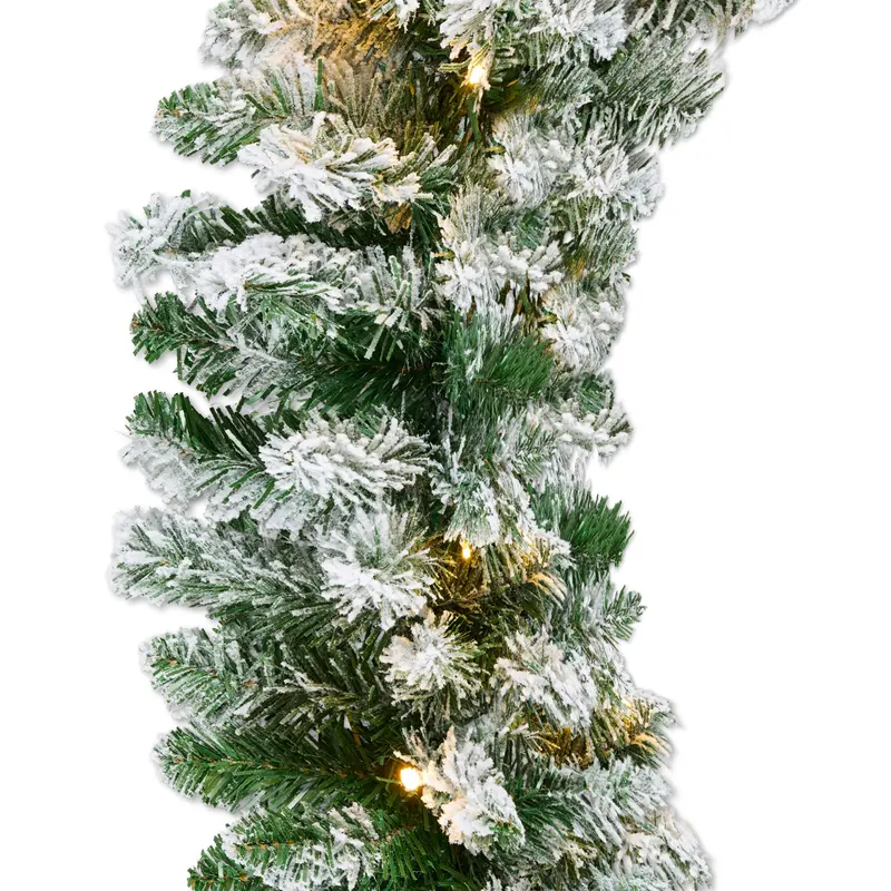 Pre-Lit Christmas Garland with 2-in-1 Lights